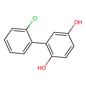 [1,1'-Biphenyl]-2,5-diol, 2'-chloro- structure