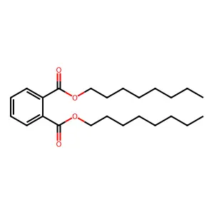 Dioctyl phthalate structure
