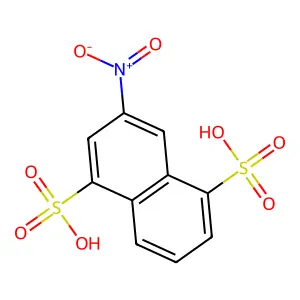 Compound C10H7NO8S2 structure
