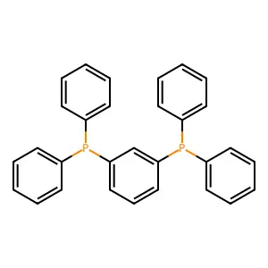 1,3-BIS(DIPHENYLPHOSPHINO)BENZENE structure