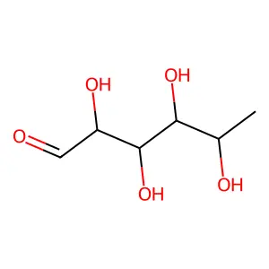 (2R,3R,4S,5S)-2,3,4,5-tetrahydroxyhexanal structure