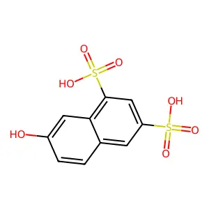 Compound C10H8O7S2 structure