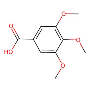 Compound C10H12O5 structure