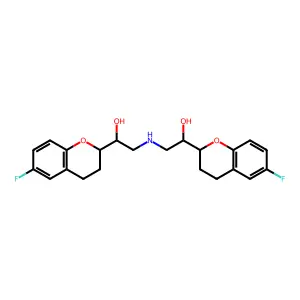 Nebivolol structure