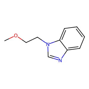1-(2-methoxyethyl)benzimidazole structure