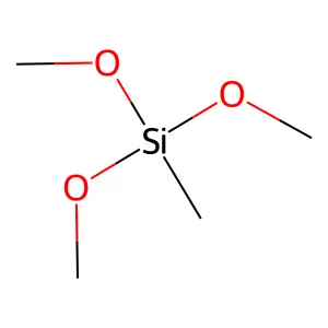 Methyltrimethoxysilane structure