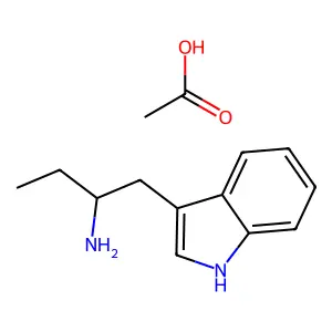 Etryptamine acetate structure