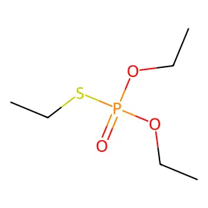 1-[ethoxy(ethylsulfanyl)phosphoryl]oxyethane structure
