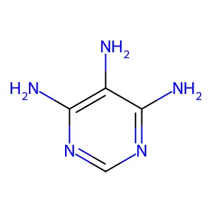 pyrimidine-4,5,6-triamine structure