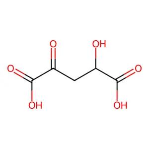Compound C5H6O6 structure