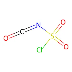 Chlorosulfonyl isocyanate structure