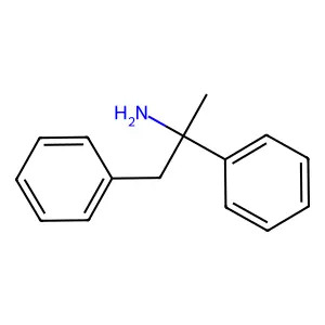 1,2-diphenylpropan-2-amine structure