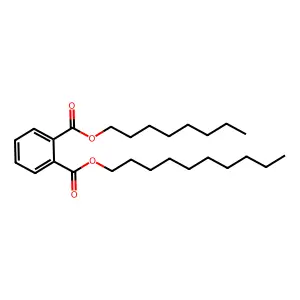 OCTYL DECYL PHTHALATE structure