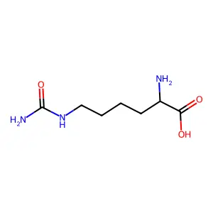 L-Homocitrulline structure