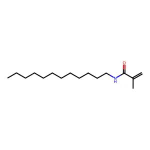 N-Dodecylmethacrylamide structure