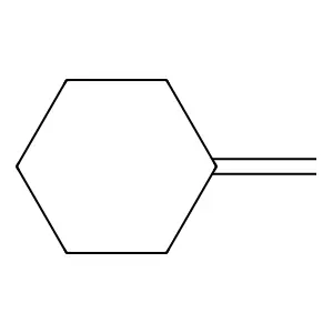 Methylenecyclohexane structure