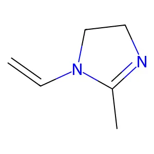 4,5-Dihydro-2-methyl-1-vinyl-1H-imidazole structure