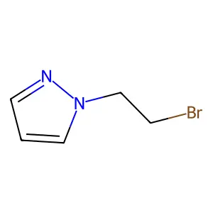 1-(2-bromoethyl)-1H-pyrazole structure