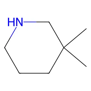 3,3-Dimethylpiperidine structure