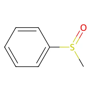 METHYL PHENYL SULFOXIDE structure