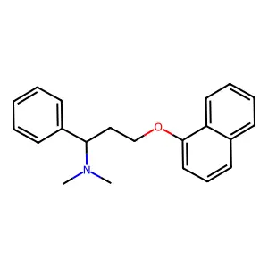 Dapoxetine structure