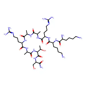 Compound C40H78N18O11 structure