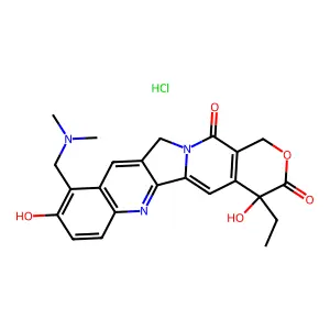 TOPOTECAN HYDROCHLORIDE structure