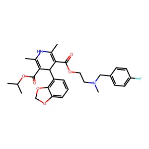 Elgodipine structure