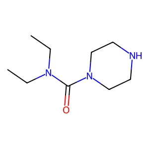 N,N-Diethylpiperazine-1-carboxamide structure