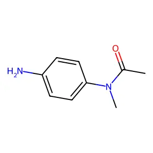 N-(4-aminophenyl)-N-methylacetamide structure