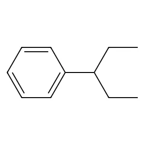 (1-Ethylpropyl)benzene structure