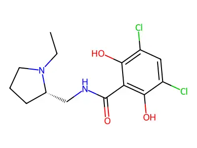 Desmethylraclopride structure