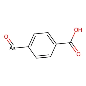 p-Arsenosobenzoic acid structure