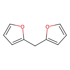 Furan, 2,2'-methylenebis- structure
