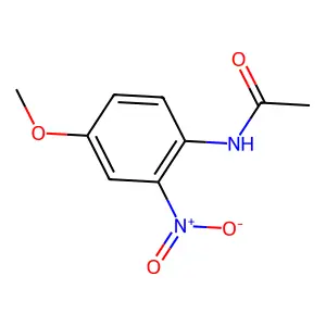 N-(4-methoxy-2-nitrophenyl)acetamide structure