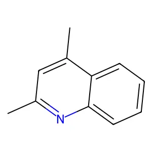 2,4-DIMETHYLQUINOLINE structure