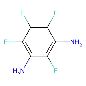 2,4,5,6-tetrafluorobenzene-1,3-diamine structure