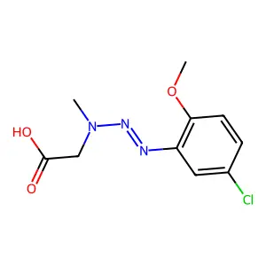 Compound C10H12ClN3O3 structure