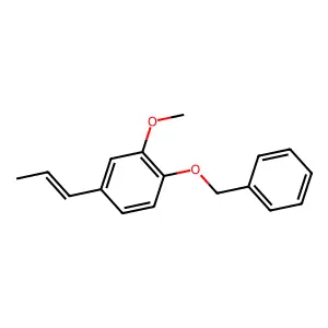 Compound C17H18O2 structure
