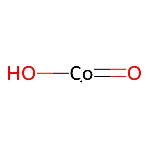 Cobalt oxyhydroxide structure