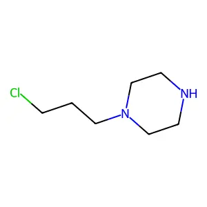 1-(3-Chloropropyl)piperazine structure