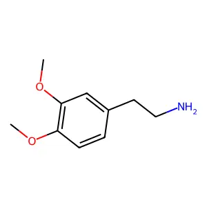 Homoveratrylamine structure