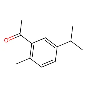 Ethanone, 1-(2-methyl-5-(1-methylethyl)phenyl)- structure