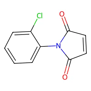 1-(2-chlorophenyl)pyrrole-2,5-dione structure