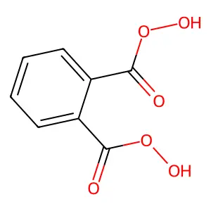 1,2-Benzenedicarboperoxoic acid structure