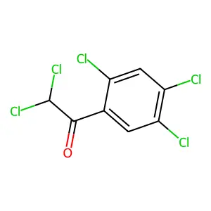 Compound C8H3Cl5O structure