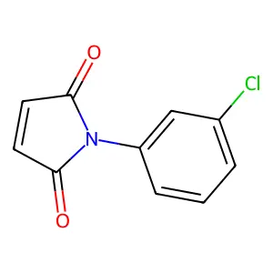 1-(3-chlorophenyl)-2,5-dihydro-1H-pyrrole-2,5-dione structure