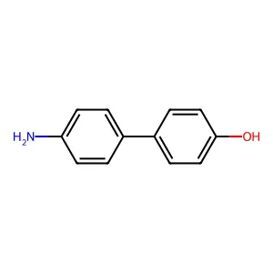 4-Amino-4'-hydroxybiphenyl structure