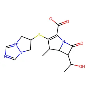 Biapenem structure