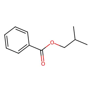 Isobutyl benzoate structure